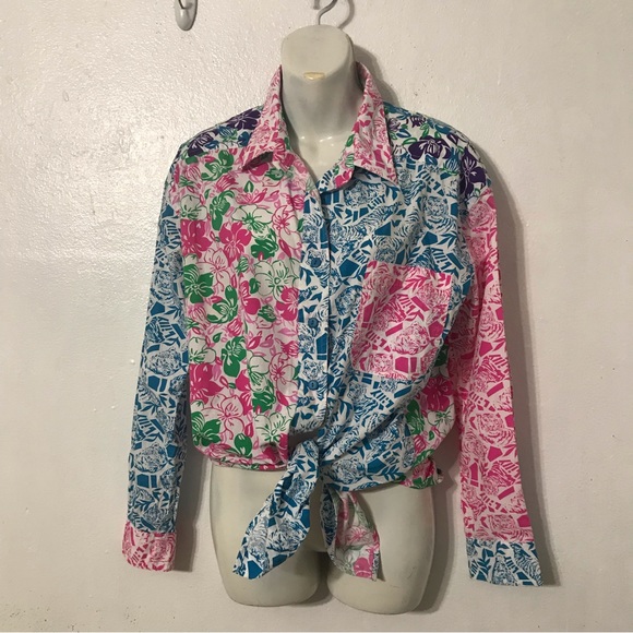 Lilly Pulitzer shirt for women size M - Picture 7 of 11